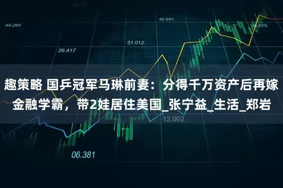 趣策略 国乒冠军马琳前妻：分得千万资产后再嫁金融学霸，带2娃居住美国_张宁益_生活_郑岩